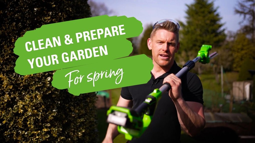, Spring Clean Your Garden, Greenworks Tools